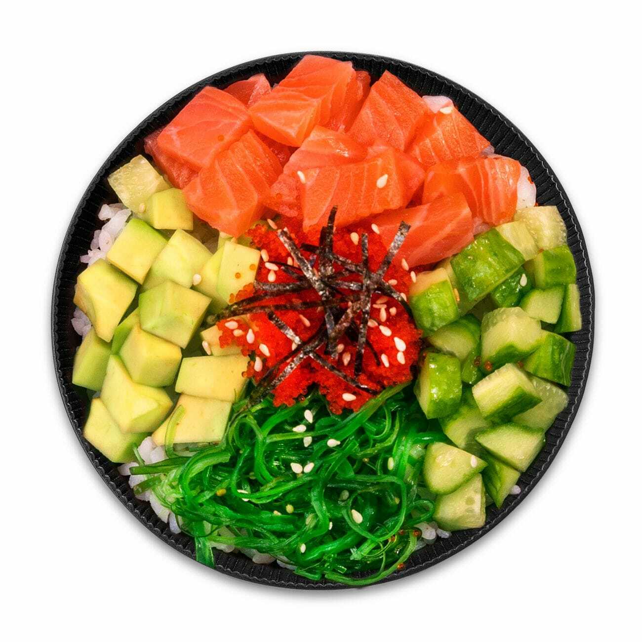 <span style="font-weight: bold;">ПОКЕ С ЛОСОСЕМ/КРЕВЕТКАМИ</span>